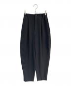 ENFOLDエンフォルド）の古着「MANNISH ELASTIC-TROUSERS　300GS231」｜グレー