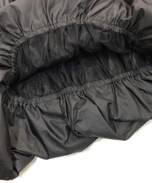 nagonstans（ナゴンスタンス）nagonstans (ナゴンスタンス) Hisoft Ripstop worm skirt　24AW　470HA831 ブラック サイズ:Sの古着・服飾アイテム