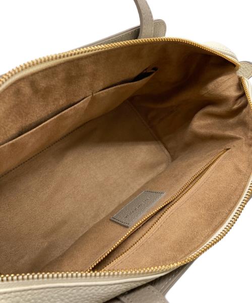 PELLE MORBIDA（ペッレモルビダ）PELLE MORBIDA (ペッレモルビダ) カートバッグ　PMO-VE027 アイボリー×グレージュ サイズ:-の古着・服飾アイテム