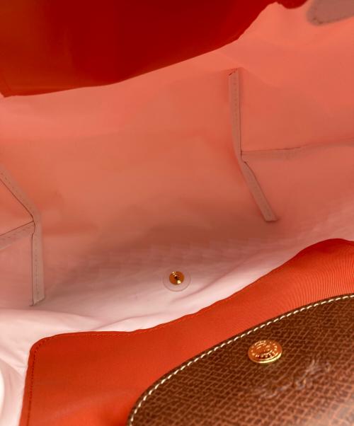 LONGCHAMP（ロンシャン）LONGCHAMP (ロンシャン) ル プリアージュ オリジナル トップハンドルバッグ S　L1621089 オレンジ サイズ:-の古着・服飾アイテム