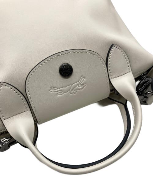 LONGCHAMP（ロンシャン）LONGCHAMP (ロンシャン) ル プリアージュ エクストラ XS トップハンドルバッグ　L1500987 アイボリー サイズ:-の古着・服飾アイテム