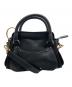SEE BY CHLOE（シーバイクロエ）の古着「2WAYレザーバッグ　S898309M-001」｜ブラック