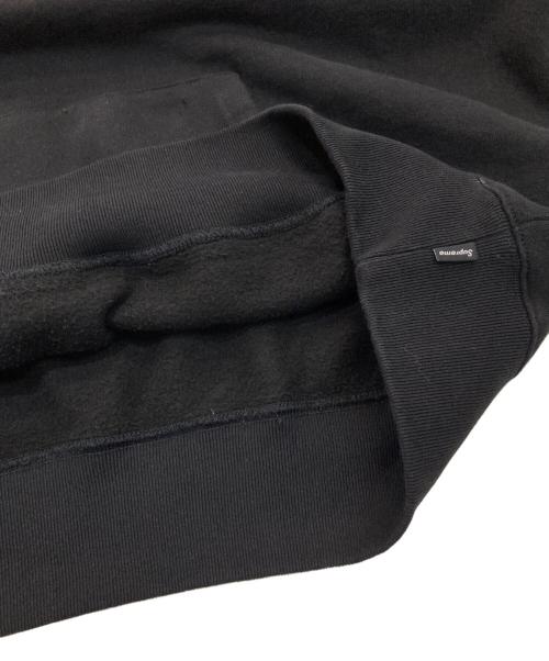 SUPREME（シュプリーム）SUPREME (シュプリーム) Embroidered Chenille Hooded Sweatshirt　22SS  ブラック サイズ:Mの古着・服飾アイテム