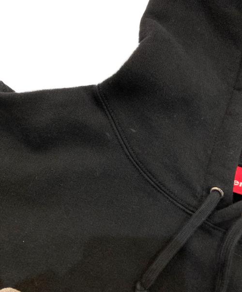 SUPREME（シュプリーム）SUPREME (シュプリーム) Embroidered Chenille Hooded Sweatshirt　22SS  ブラック サイズ:Mの古着・服飾アイテム