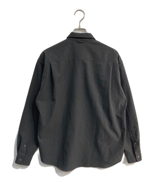 RIDGE MOUNTAIN GEAR（リッジマウンテン ギア）RIDGE MOUNTAIN GEAR (リッジマウンテン ギア) Basic Long Sleeve Shirt グレー サイズ:Sの古着・服飾アイテム