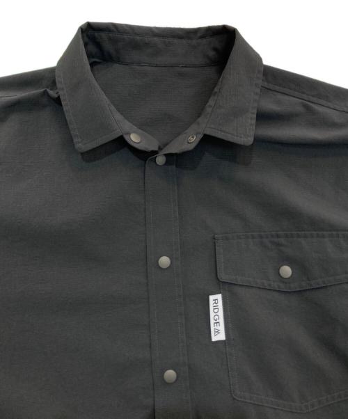 RIDGE MOUNTAIN GEAR（リッジマウンテン ギア）RIDGE MOUNTAIN GEAR (リッジマウンテン ギア) Basic Long Sleeve Shirt グレー サイズ:Sの古着・服飾アイテム
