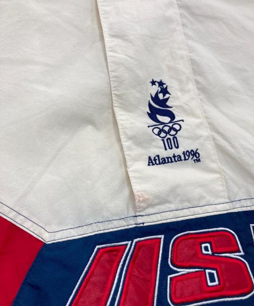 STARTER（スターター）STARTER (スターター) アノラックパーカー 90‘S  アイボリー×ネイビー サイズ:XLの古着・服飾アイテム