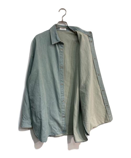 THE RERACS（ザ リラクス）THE RERACS (ザ リラクス) DENIM SHIRTS　22SS-REBL-301L-J ライトインディゴ サイズ:Freeの古着・服飾アイテム