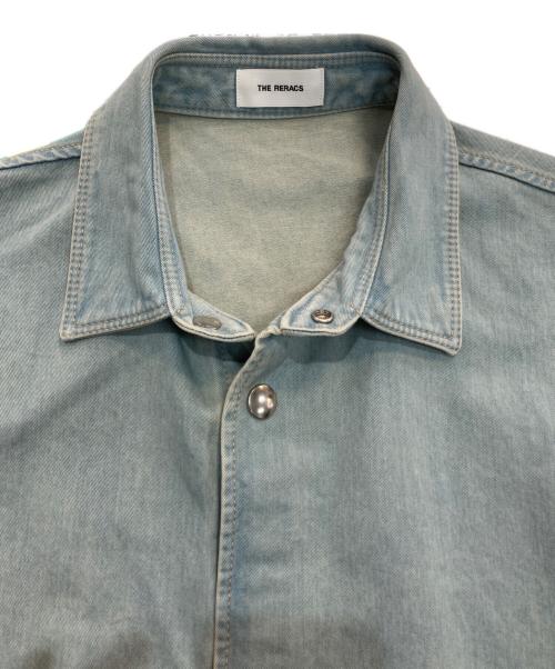 THE RERACS（ザ リラクス）THE RERACS (ザ リラクス) DENIM SHIRTS　22SS-REBL-301L-J ライトインディゴ サイズ:Freeの古着・服飾アイテム