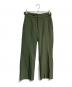 Needles（ニードルズ）の古着「Side Tab Trouser　GL067」｜グリーン