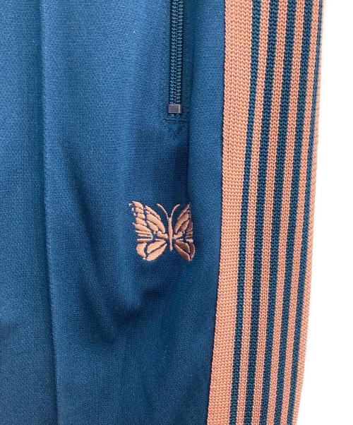 Needles（ニードルズ）Needles (ニードルズ) Boot-Cut Track Pant-Poly Smooth　IN183 ネイビー×ピンク サイズ:Sの古着・服飾アイテム