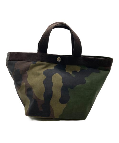 Herve Chapelier（エルベシャプリエ）Herve Chapelier (エルベシャプリエ) カモフラハンドバッグ グリーン サイズ:-の古着・服飾アイテム