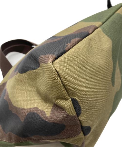 Herve Chapelier（エルベシャプリエ）Herve Chapelier (エルベシャプリエ) カモフラハンドバッグ グリーン サイズ:-の古着・服飾アイテム