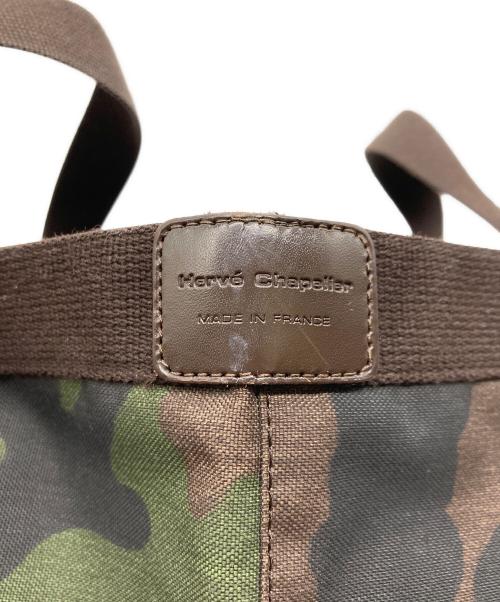 Herve Chapelier（エルベシャプリエ）Herve Chapelier (エルベシャプリエ) カモフラハンドバッグ グリーン サイズ:-の古着・服飾アイテム