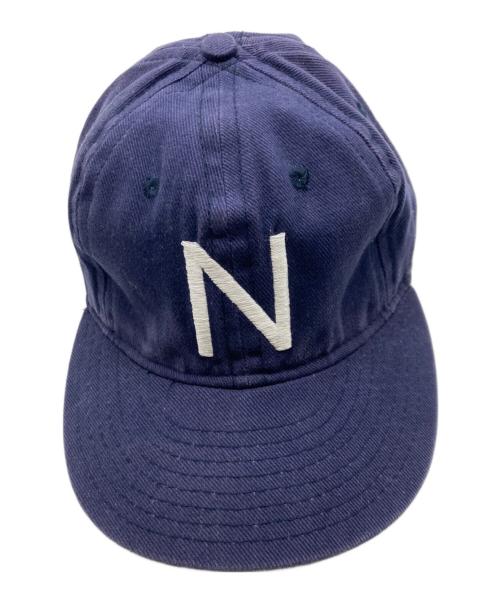 EBBETS FIELD FLANNELS（エベッツフィールドフランネルズ）EBBETS FIELD FLANNELS (エベッツフィールドフランネルズ) キャップ　USA製 ネイビー サイズ:7 1/2の古着・服飾アイテム