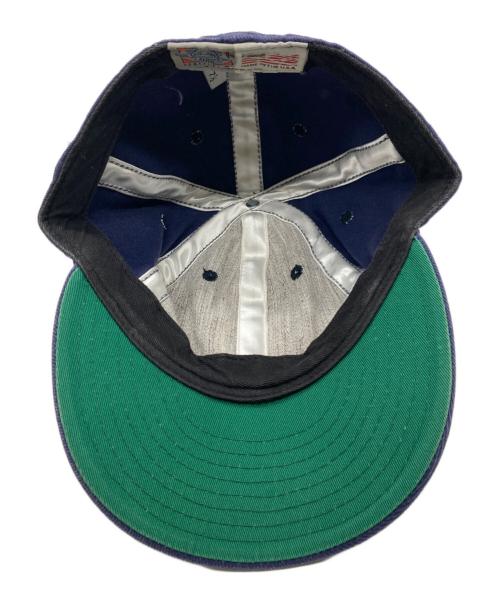 EBBETS FIELD FLANNELS（エベッツフィールドフランネルズ）EBBETS FIELD FLANNELS (エベッツフィールドフランネルズ) キャップ　USA製 ネイビー サイズ:7 1/2の古着・服飾アイテム