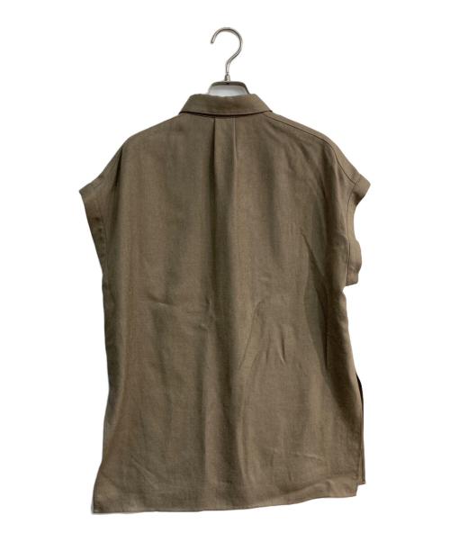 CHAOS（カオス）Chaos (カオス) アイアスプレサブラウス　CH206313ER ブラウン サイズ:Freeの古着・服飾アイテム