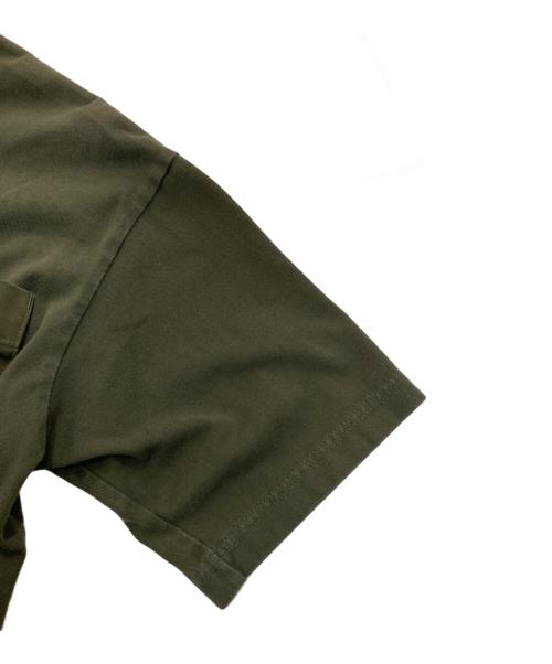 N.HOOLYWOOD（エヌ ハリウッド）N.HOOLYWOOD (エヌ ハリウッド) ポケット半袖カットソー　282-CS06-018 peg グリーン サイズ:36の古着・服飾アイテム