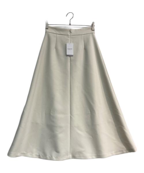 SLOBE IENA（スローブ イエナ）SLOBE IENA (スローブ イエナ) ダブルクロスフレアスカート アイボリー サイズ:38の古着・服飾アイテム