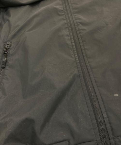 stussy（ステューシー）stussy (ステューシー) ポリエステルフーデッドジャケット ブラック サイズ:Sの古着・服飾アイテム