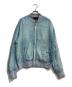 DIESEL（ディーゼル）の古着「J-MAR デニムプリントブルゾン」｜ブルー