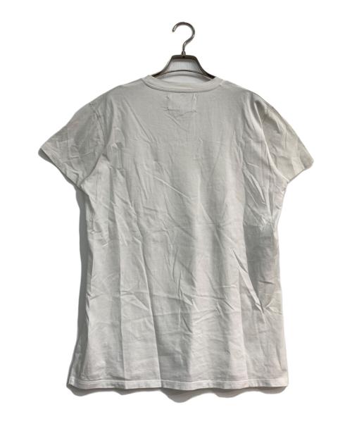 Maison Margiela（メゾンマルジェラ）Maison Margiela (メゾンマルジェラ) ナンバリングロゴTシャツ ホワイト サイズ:Mの古着・服飾アイテム