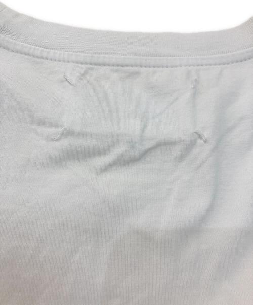 Maison Margiela（メゾンマルジェラ）Maison Margiela (メゾンマルジェラ) ナンバリングロゴTシャツ ホワイト サイズ:Mの古着・服飾アイテム