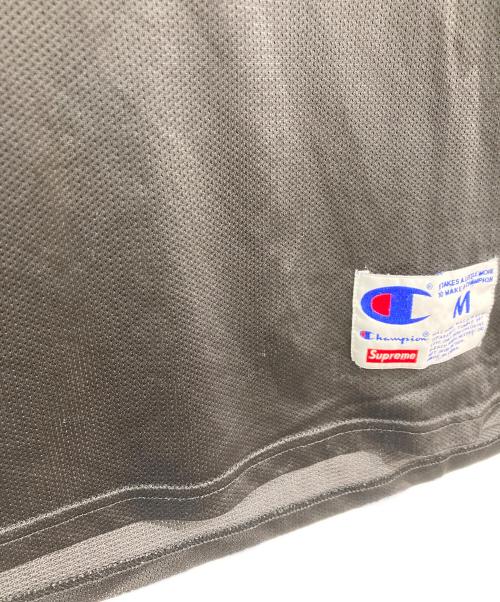 Champion（チャンピオン）Champion (チャンピオン) Supreme (シュプリーム) Shooting Jersey ブラック サイズ:Mの古着・服飾アイテム