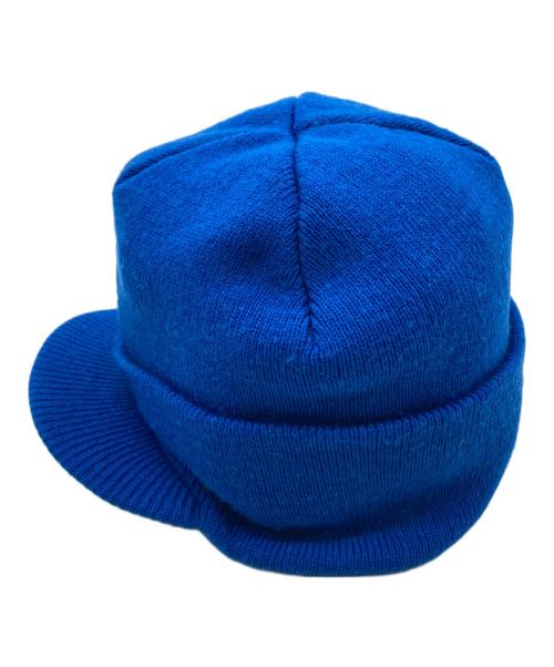 SUPREME（シュプリーム）Supreme (シュプリーム) ワッチキャップ ブルーの古着・服飾アイテム