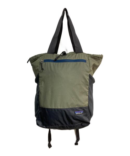 Patagonia（パタゴニア）Patagonia (パタゴニア) ウルトラライトブラックホールトートパック カーキの古着・服飾アイテム