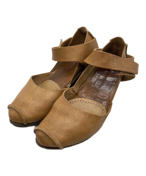 Trippen（トリッペン）Trippen (トリッペン) ウェッジソールサンダル ブラウン サイズ:-の古着・服飾アイテム