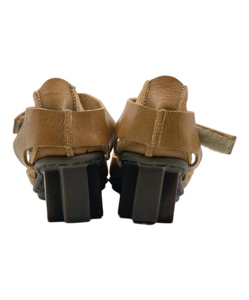 Trippen（トリッペン）Trippen (トリッペン) ウェッジソールサンダル ブラウン サイズ:-の古着・服飾アイテム