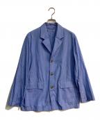 Traditional Weatherwearトラディショナルウェザーウェア）の古着「NEW TUFTON DOUBLE STITCH」｜ブルー×ホワイト