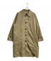 Traditional Weatherwear（トラディショナルウェザーウェア）の古着「ライナー付ステンカラーコート」｜ベージュ