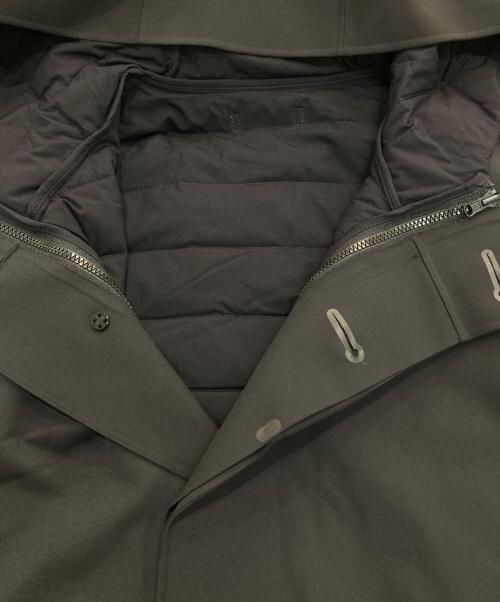 MACKINTOSH PHILOSOPHY（マッキントッシュ フィロソフィー）MACKINTOSH PHILOSOPHY (マッキントッシュ フィロソフィー) BRITECダウンライナー付フーデッドコート ブラック サイズ:38の古着・服飾アイテム