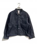Traditional Weatherwearトラディショナルウェザーウェア）の古着「デニムジャケット　UNION WEAR/UNIONCOVER 101　G211CIFBL0205EL」｜インディゴ