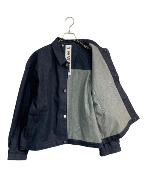 Traditional Weatherwear（トラディショナルウェザーウェア）Traditional Weatherwear (トラディショナルウェザーウェア) デニムジャケット　UNION WEAR/UNIONCOVER 101　G211CIFBL0205EL インディゴ サイズ:38の古着・服飾アイテム