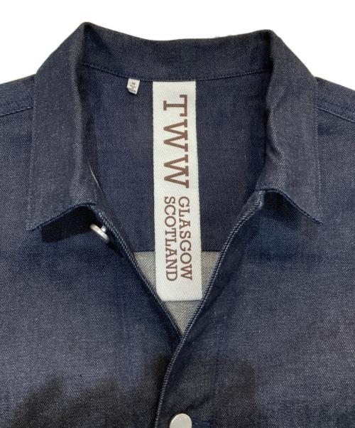 Traditional Weatherwear（トラディショナルウェザーウェア）Traditional Weatherwear (トラディショナルウェザーウェア) デニムジャケット　UNION WEAR/UNIONCOVER 101　G211CIFBL0205EL インディゴ サイズ:38の古着・服飾アイテム