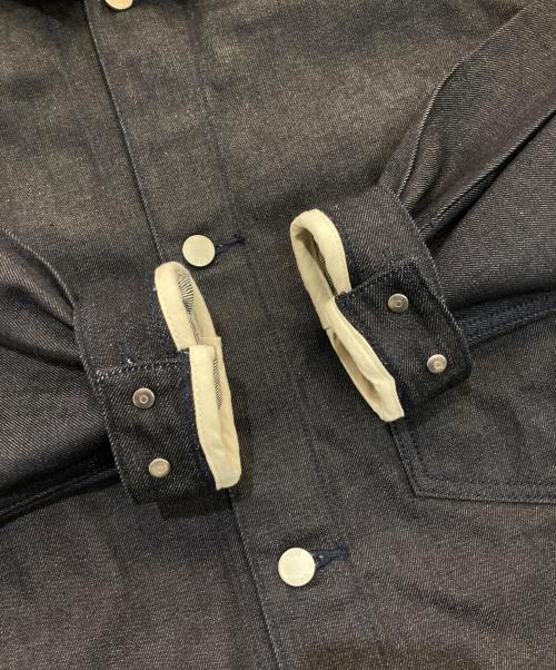 Traditional Weatherwear（トラディショナルウェザーウェア）Traditional Weatherwear (トラディショナルウェザーウェア) デニムジャケット　UNION WEAR/UNIONCOVER 101　G211CIFBL0205EL インディゴ サイズ:38の古着・服飾アイテム