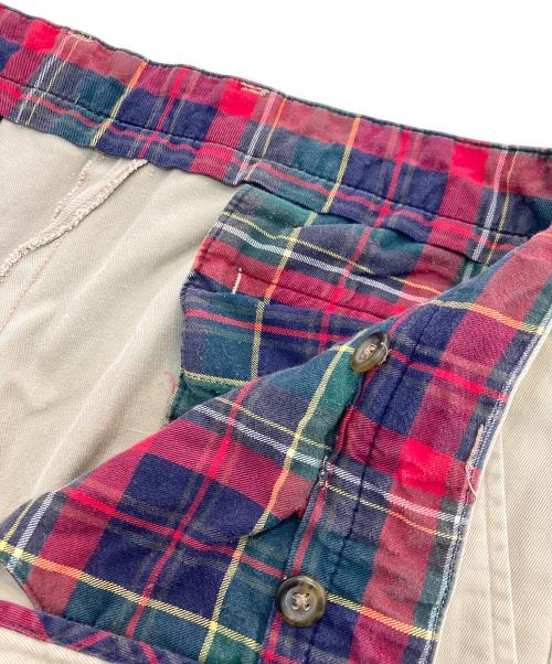 NORDSTROM（ノードストローム）NORDSTROM (ノードストローム) タックパンツ ベージュ サイズ:36の古着・服飾アイテム