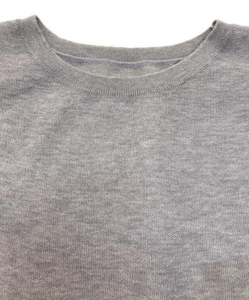 Noble（ノーブル）Noble (ノーブル) スポンジシアーニットプルオーバー グレー サイズ:Freeの古着・服飾アイテム