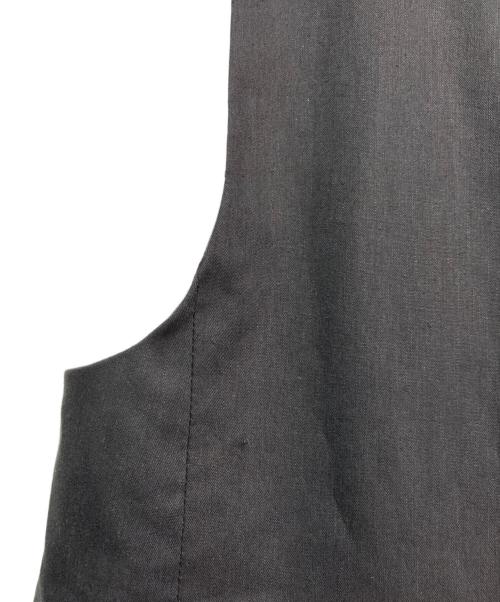 Noble（ノーブル）Noble (ノーブル) コットンリネンパワーショルダージレ ブラック サイズ:38の古着・服飾アイテム