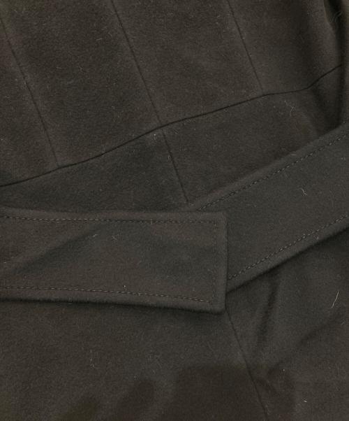 MaxMara（マックスマーラ）MaxMara (マックスマーラ) フォックスファーショートコート　銀タグ ブラック サイズ:38の古着・服飾アイテム