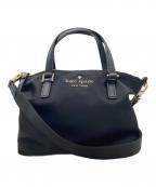 Kate Spadeケイトスペード）の古着「LUCIE CROSS BODY BAG（ルーシークロスボディバッグ）」｜ブラック