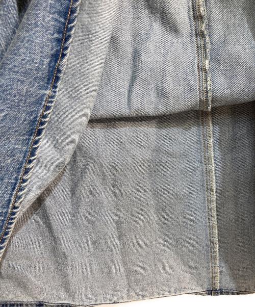 edition（エディション）edition (エディション) コットン デニムフレアSK インディゴ サイズ:34の古着・服飾アイテム