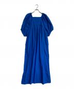 JOINT WORKSジョイントワークス）の古着「アムンゼンボリュームスリーブワンピース」｜ブルー