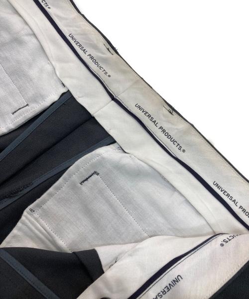 UNIVERSAL PRODUCTS.（ユニバーサルプロダクツ）UNIVERSAL PRODUCTS. (ユニバーサルプロダクツ) SUMMER WOOL WIDE TROUSERS　242-60502 グレー サイズ:3の古着・服飾アイテム