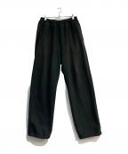 UNIVERSAL PRODUCTS.ユニバーサルプロダクツ）の古着「JUMBERCA SWEAT PANTS」｜ブラック