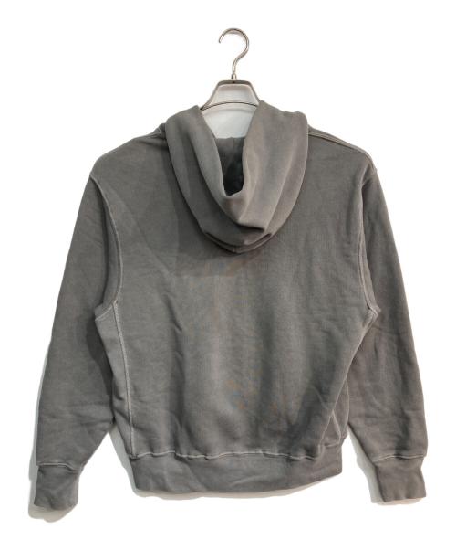 LES TIEN（レスティエン）LES TIEN (レスティエン) CROPPED ZIP HOODIE(クロップド ジップ フーディ) グレー サイズ:Mの古着・服飾アイテム