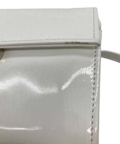 MABASH（マバシ）MABASH (マバシ) White MINI BOX BAG ホワイト サイズ:Freeの古着・服飾アイテム